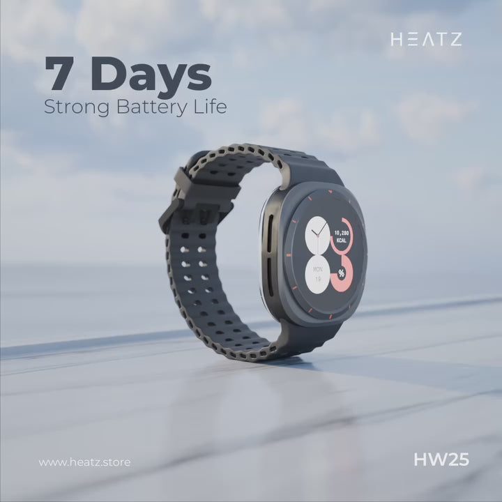Heatz 1.43 Amoled Smart Watch Bold Collection - HW25